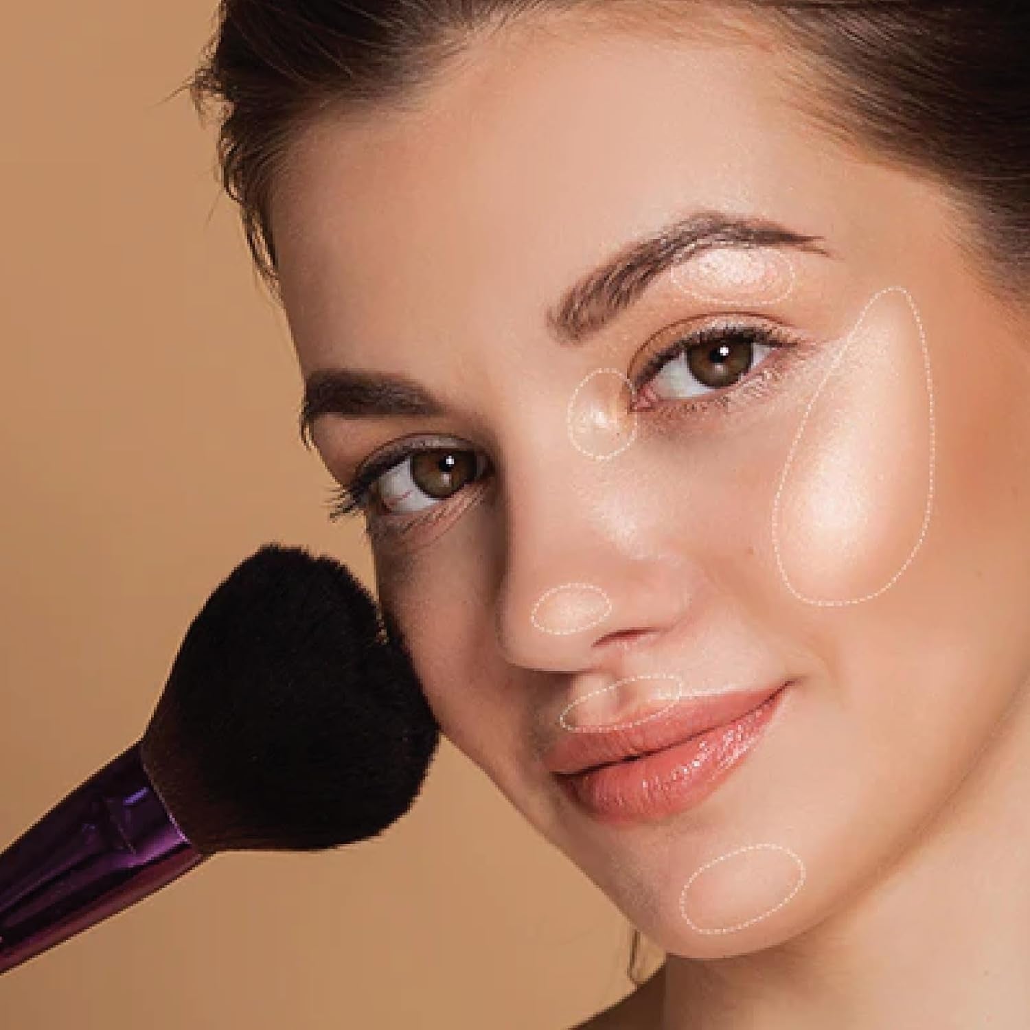 Lit & Glow Luminizer Palette Glitter Bronzer Make Up