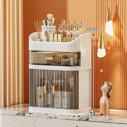 Caja De Almacenamiento De Cosméticos De Gran Capacidad, Cajón Organizador De Maquillaje, Joyería, Esmalte De Uñas, Contenedor De