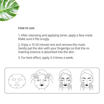 Mascarillas Coreanas De Faciales Con Colageno Mascarilla Hidratante Para La Cara