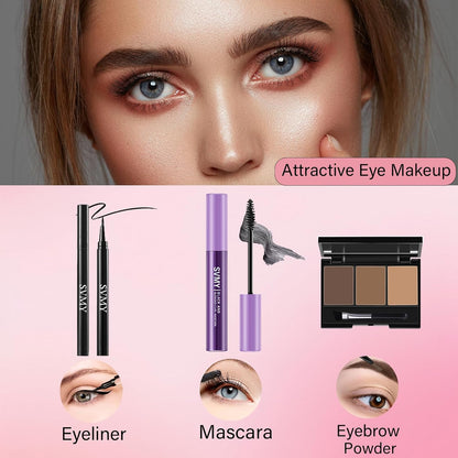 Makeup Set for Women, Makeup Kit for Beginners & Professionals, Makeup Set for Teens & Adults, Make up Gift, Eyeshadow Palette, Face & Eye Make Up